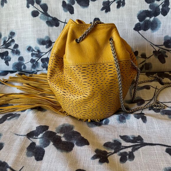 UNO de 50 fringed leather bag - Picture 4 of 15